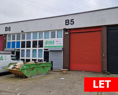 NOW LET - Unit B5 Kingston Way Factory Estate, Stockholm Road image